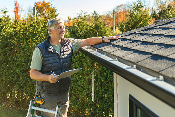 Professional Roof Inspection technician working in Burr, NE